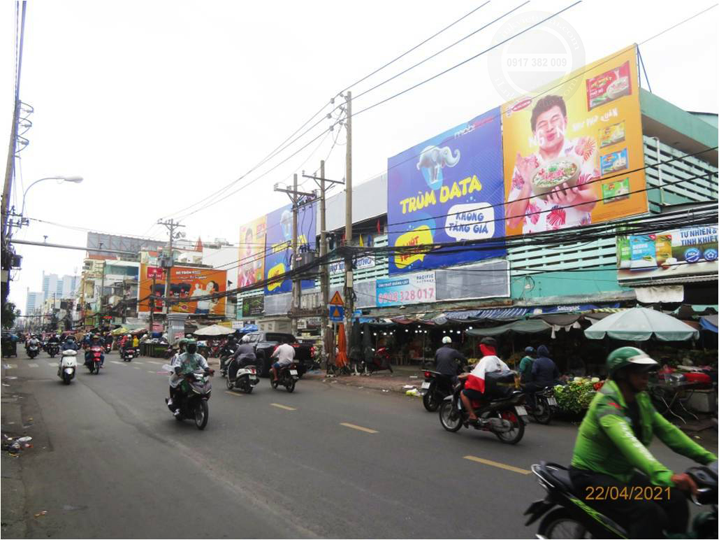 quảng cáo biển chợ