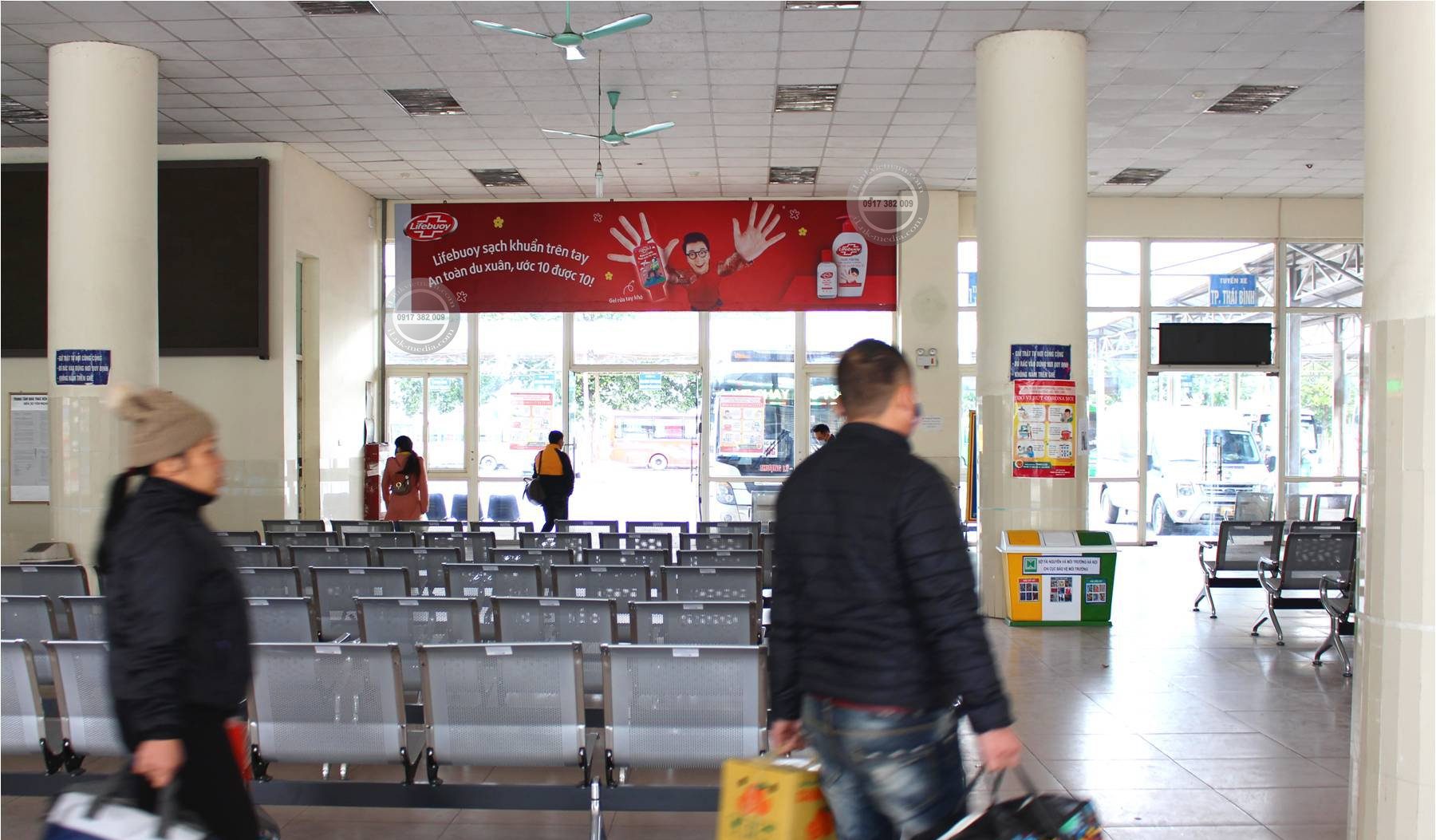 quảng cáo Banner tại Bến xe