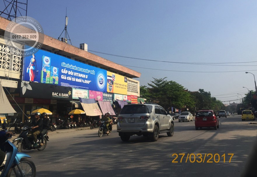 Quảng cáo pano chợ Nghệ An