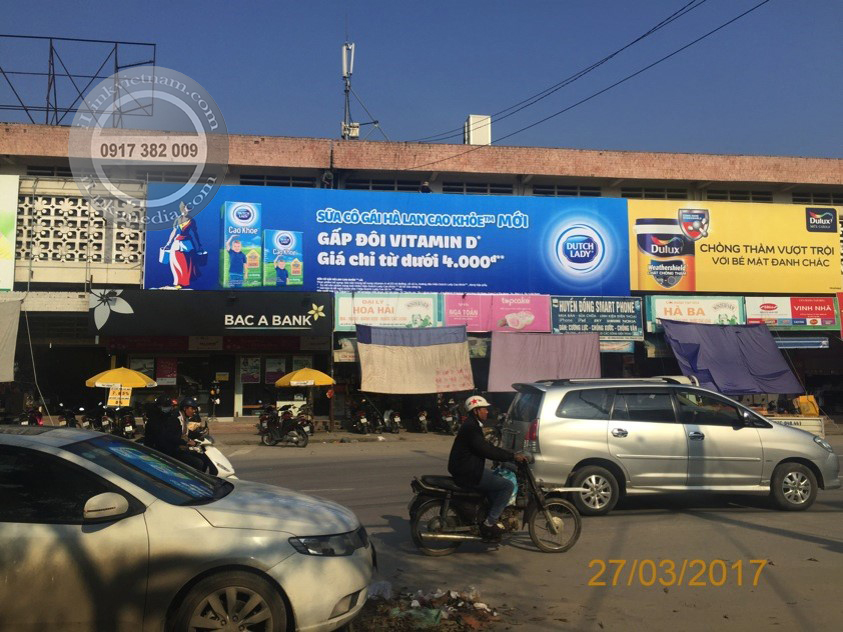 Quảng cáo pano chợ Nghệ An