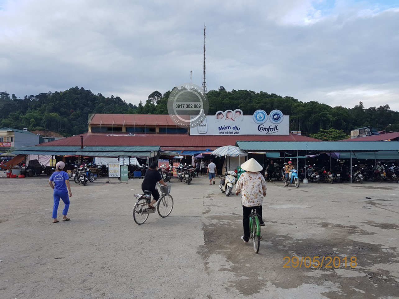 Pano chợ Lào Cai