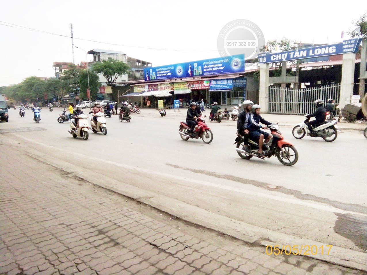 Quảng cáo pano chợ Thái Nguyên