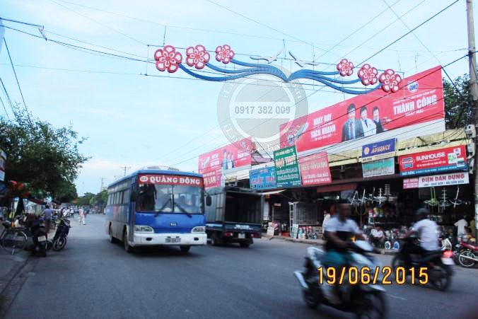 Quảng cáo pano chợ Hải Phòng