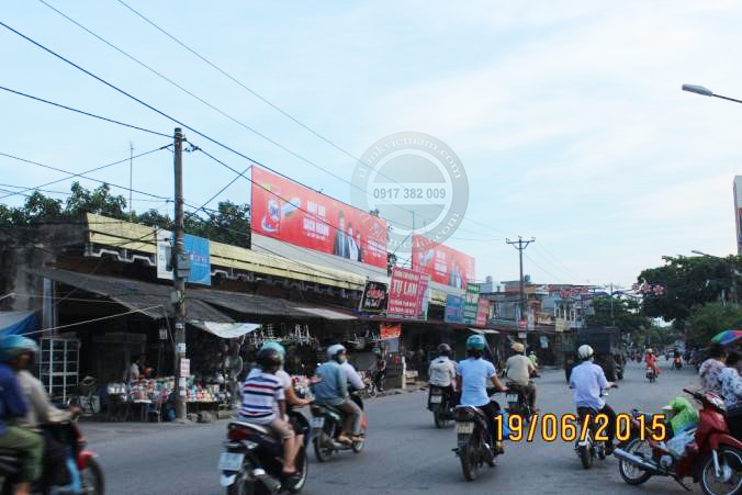 Quảng cáo pano chợ Hải Phòng