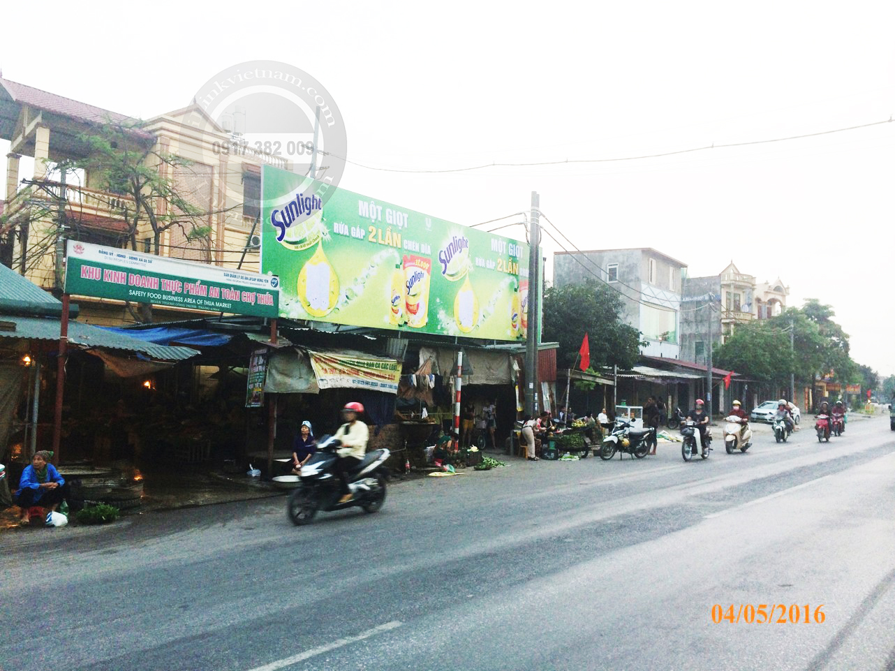 Pano chợ tại Hưng Yên