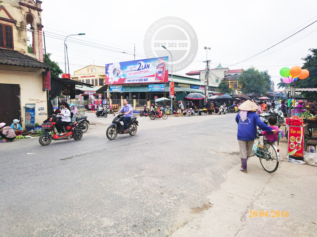 Quảng cáo pano chợ Hưng Yên