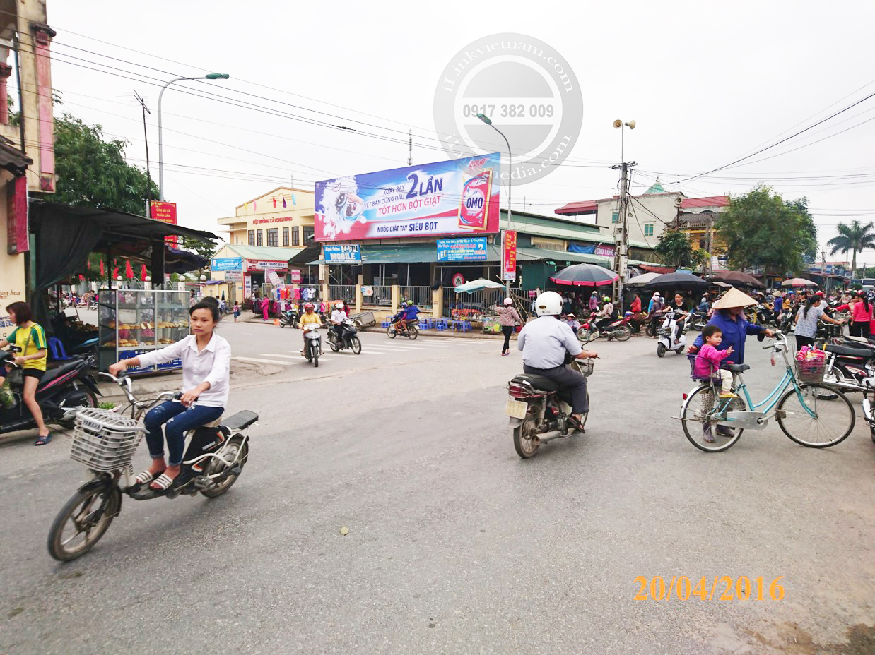 Quảng cáo pano chợ Hưng Yên