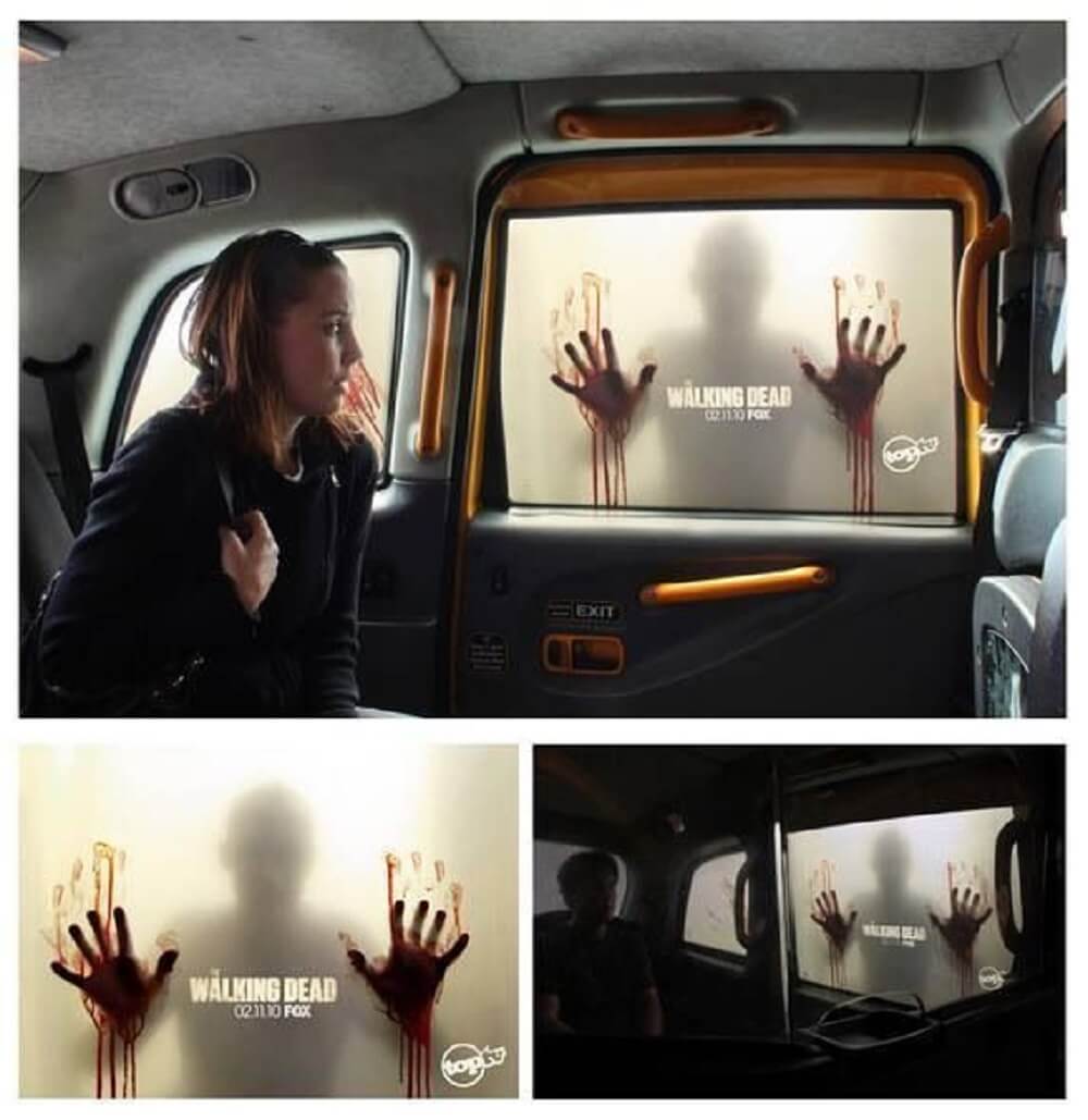 Quảng cáo dán decal taxi 
