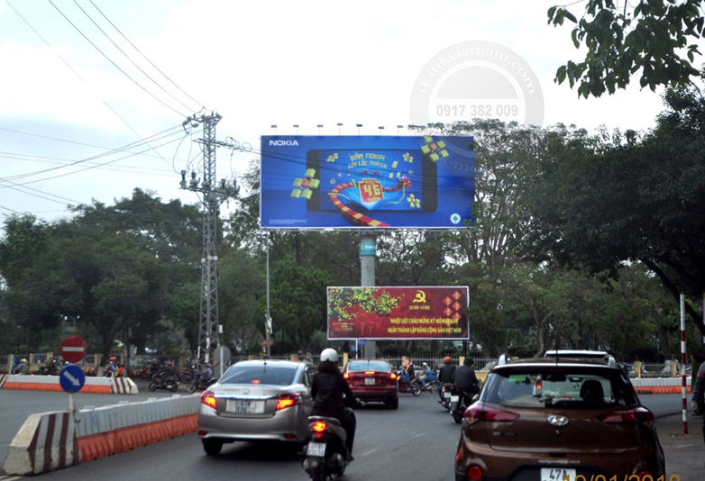 Billboard trụ nội đô Đắk Lắk