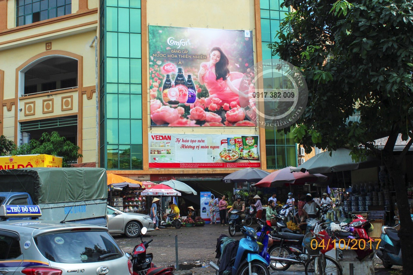 Quảng cáo chợ Hà Nội