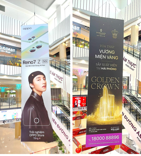 Quảng cáo banner thả trần