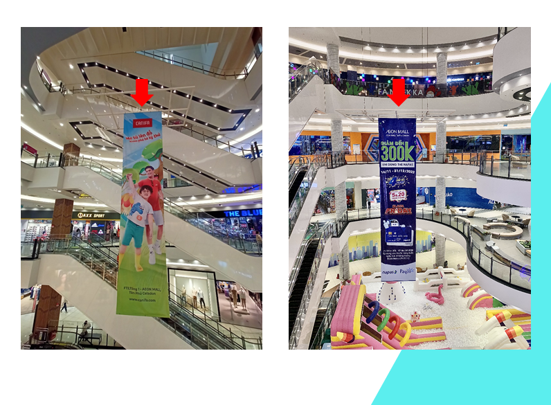 Quảng cáo banner thả trần