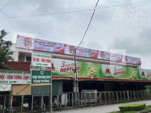 Quảng cáo biển chợ Vĩnh Phúc