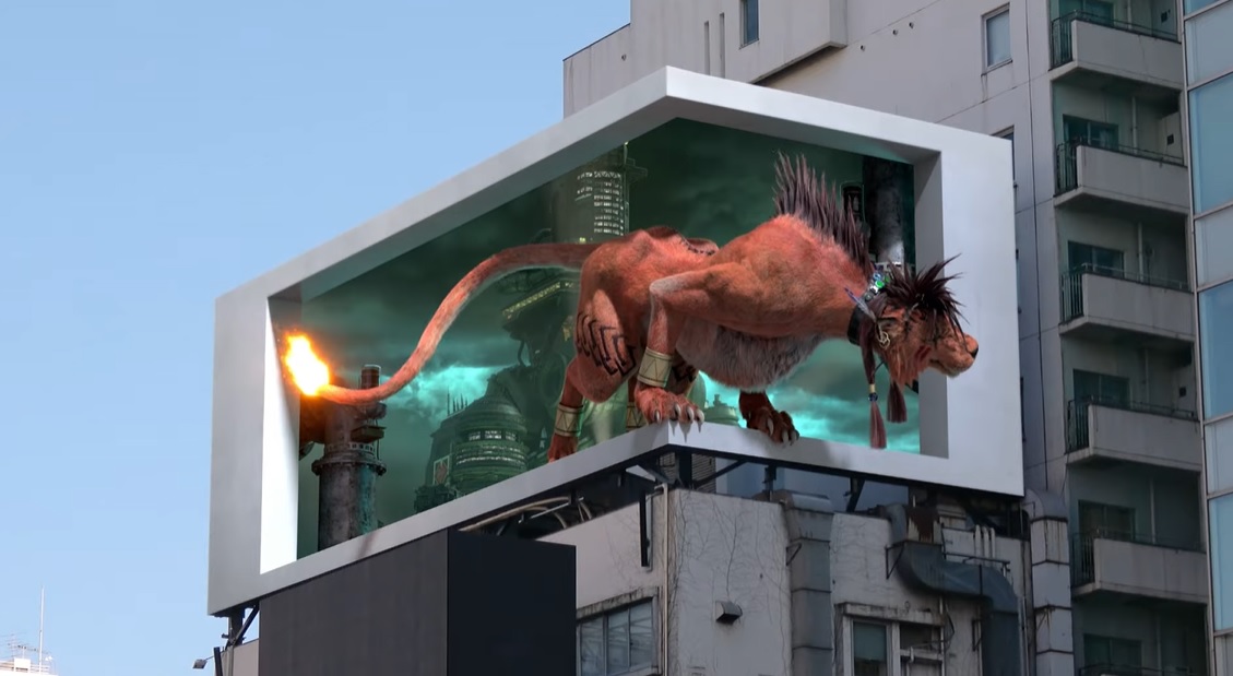 Màn hình led 3D, Led 3D, xu hướng 3D, pano quảng cáo 3D, billboard 3D, quảng cáo led 3D