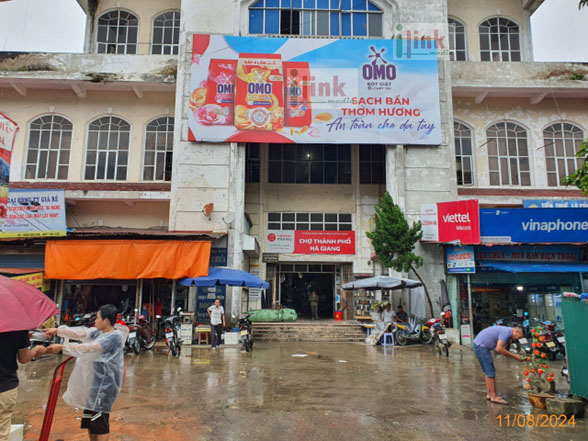 Bảng quảng cáo chợ