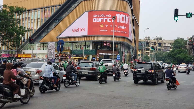 Led tại trung tâm thương mại
