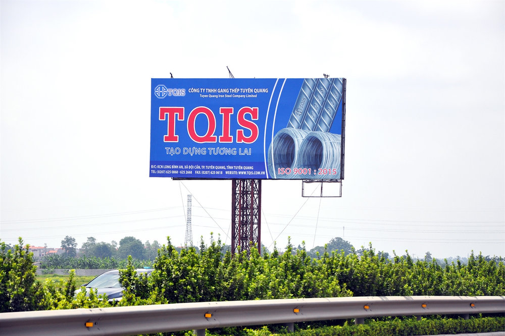 quảng cáo ooh ilink ngành vật liệu xây dựng