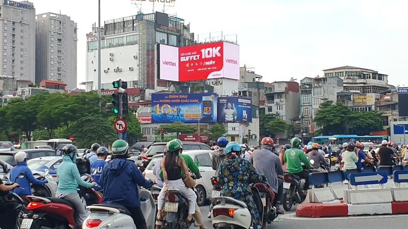 quảng cáo màn led